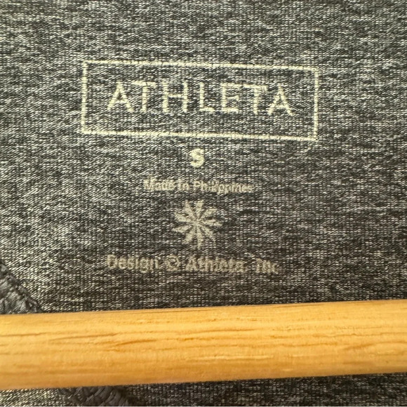 Athleta Charcoal Gray Switchback Tank Support Sport Bra Top Size S - Picture 5 of 8